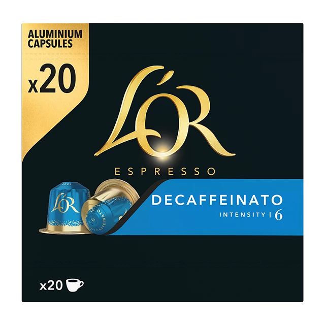 De 20c Decaffeinato koffiecapsules van L'OR.
