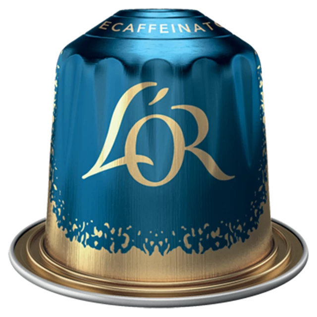 De koffiecapsule Decaffeinato van L'OR. 